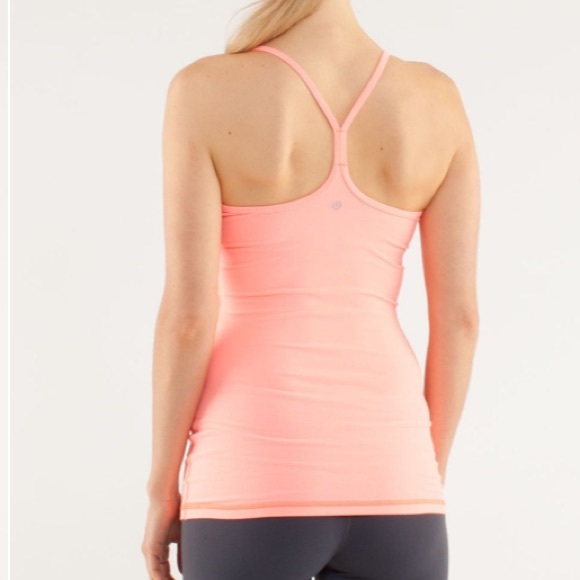 lululemon athletica Tops - Orange power Y tank